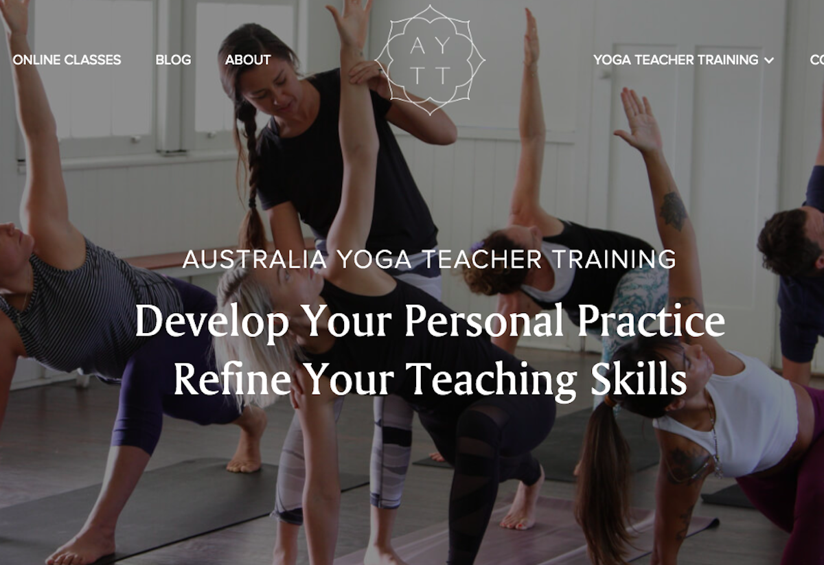 Australia Yoga Teacher Training AYTT